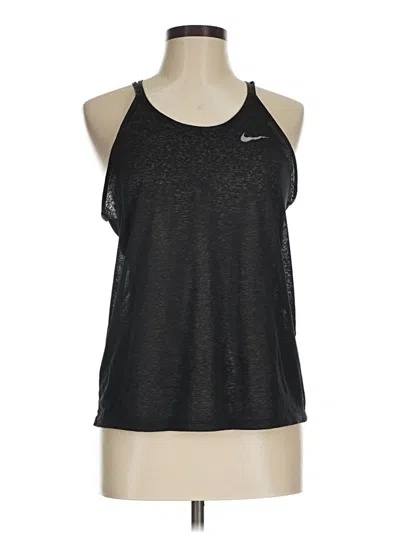 Pre-owned Nike Active Tank Top In Black