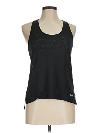 Pre-owned Nike Active Tank Top In Black