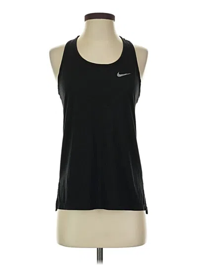 Pre-owned Nike Active Tank Top In Black
