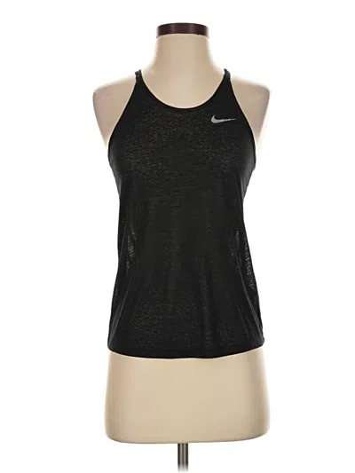 Pre-owned Nike Active Tank Top In Black