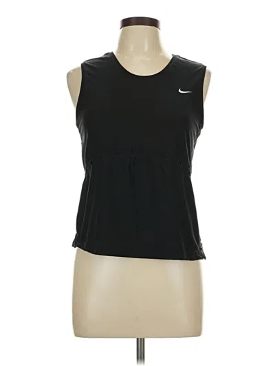 Pre-owned Nike Active Tank Top In Black