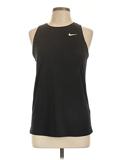 Pre-owned Nike Active Tank Top In Black