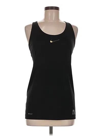 Pre-owned Nike Active Tank Top In Black