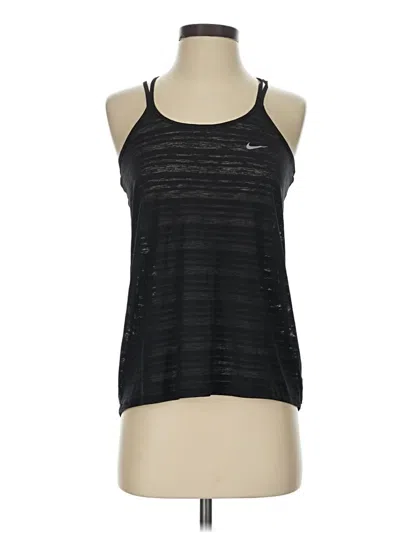 Pre-owned Nike Active Tank Top In Black