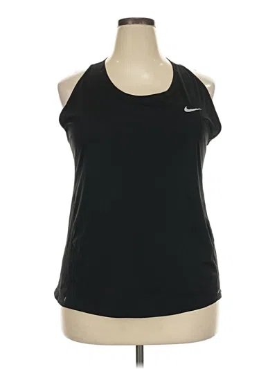Pre-owned Nike Active Tank Top In Black