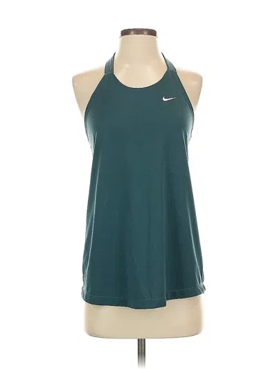 Pre-owned Nike Active Tank Top In Blue