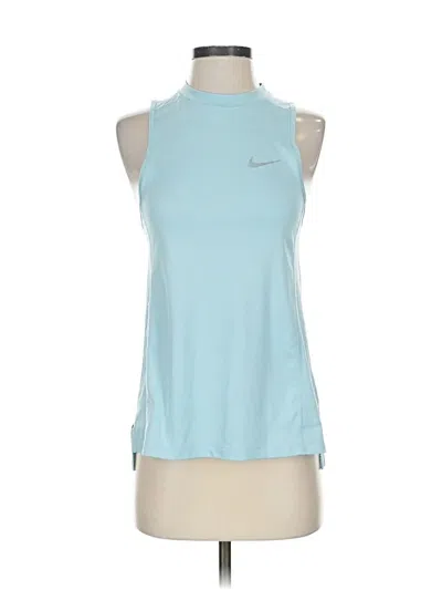Pre-owned Nike Active Tank Top In Blue