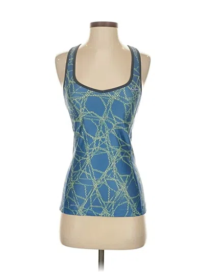 Pre-owned Nike Active Tank Top In Blue
