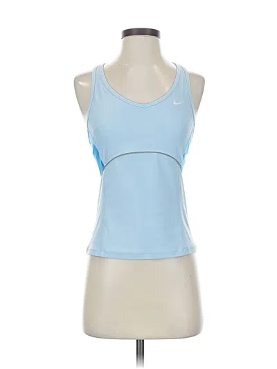 Pre-owned Nike Active Tank Top In Blue