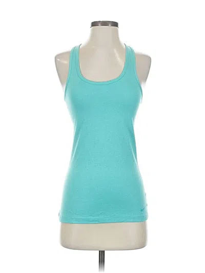Pre-owned Nike Active Tank Top In Blue