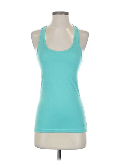 Pre-owned Nike Active Tank Top In Blue