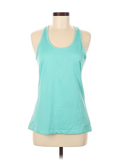 Pre-owned Nike Active Tank Top In Blue