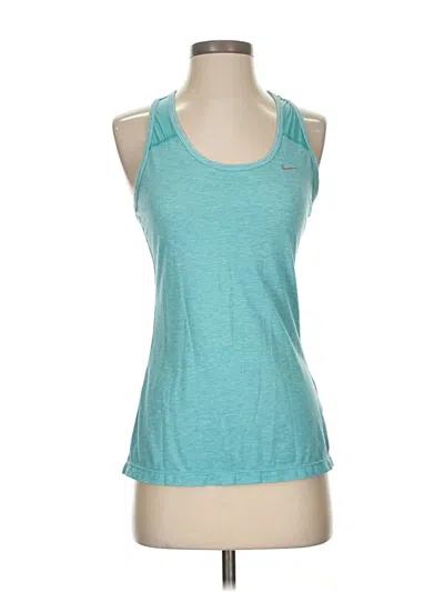 Pre-owned Nike Active Tank Top In Blue