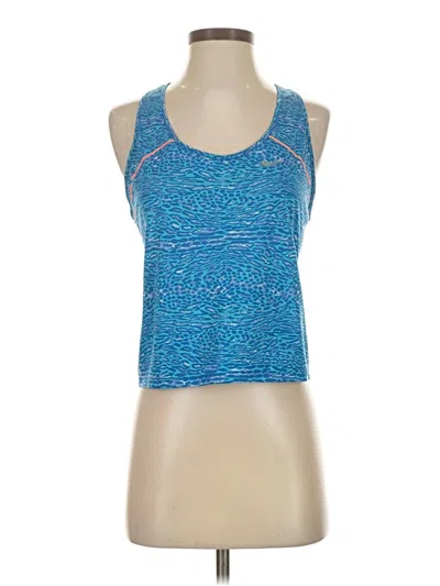 Pre-owned Nike Active Tank Top In Blue