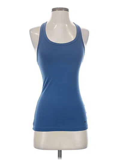 Pre-owned Nike Active Tank Top In Blue