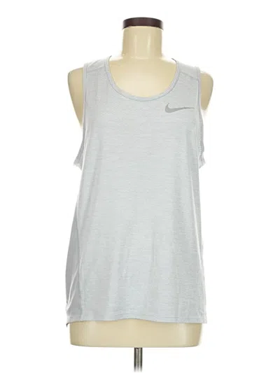 Pre-owned Nike Active Tank Top In Blue