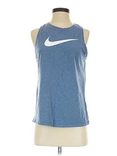 Pre-owned Nike Active Tank Top In Blue