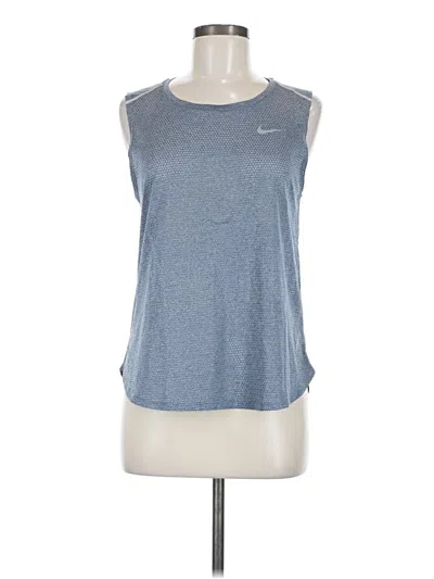 Pre-owned Nike Active Tank Top In Blue