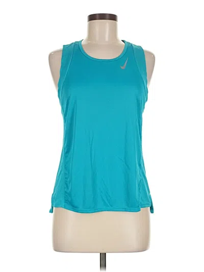Pre-owned Nike Active Tank Top In Blue