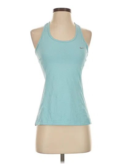 Pre-owned Nike Active Tank Top In Blue