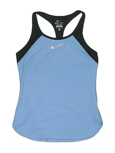 Pre-owned Nike Active Tank Top In Blue