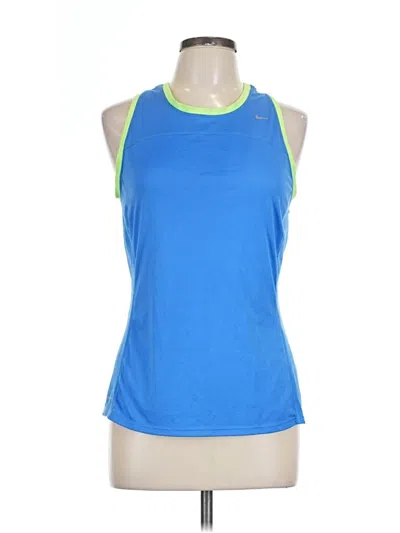 Pre-owned Nike Active Tank Top In Blue