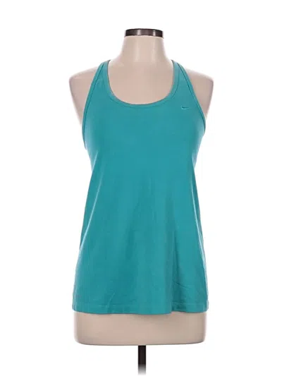 Pre-owned Nike Active Tank Top In Blue
