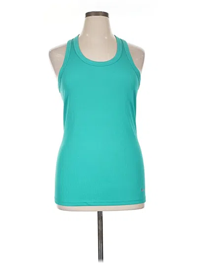 Pre-owned Nike Active Tank Top In Blue