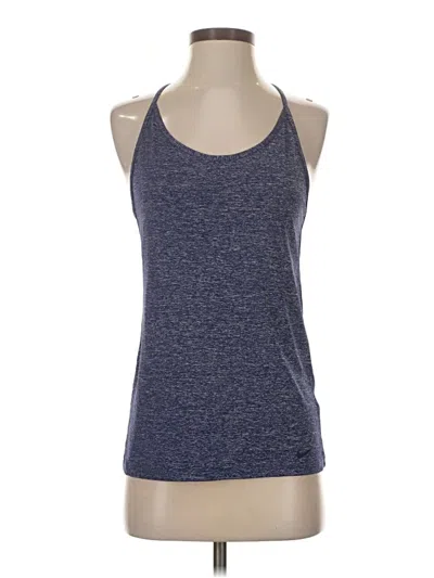 Pre-owned Nike Active Tank Top In Blue