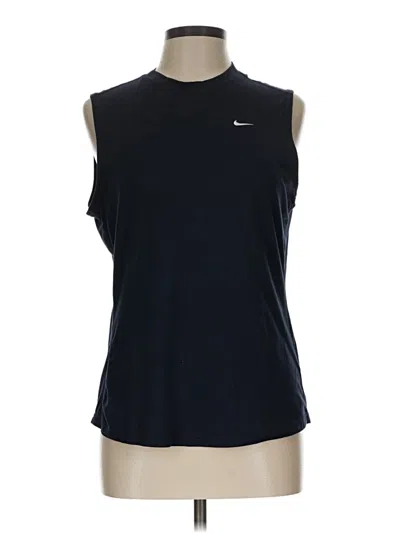 Pre-owned Nike Active Tank Top In Blue