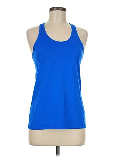 Pre-owned Nike Active Tank Top In Blue