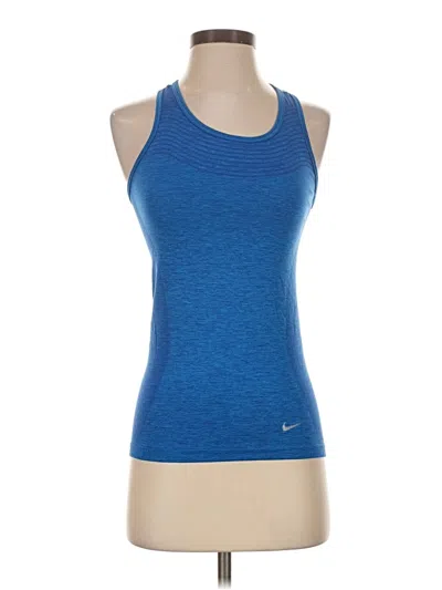 Pre-owned Nike Active Tank Top In Blue