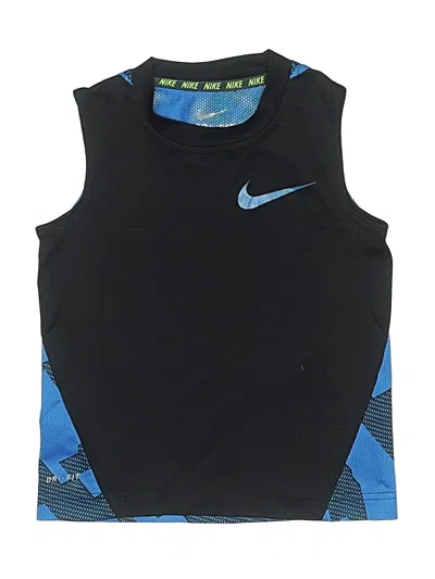 Pre-owned Nike Kids' Active Tank Top In Blue