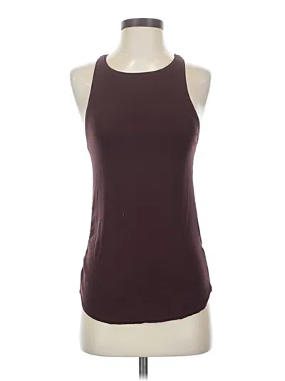 Pre-owned Nike Active Tank Top In Burgundy