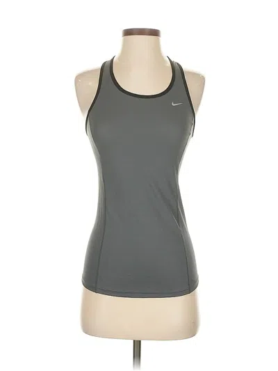 Pre-owned Nike Active Tank Top In Gray