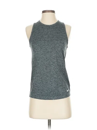 Pre-owned Nike Active Tank Top In Gray