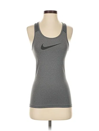 Pre-owned Nike Active Tank Top In Gray