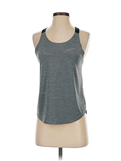 Pre-owned Nike Active Tank Top In Gray