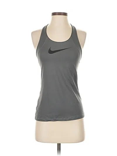 Pre-owned Nike Active Tank Top In Gray
