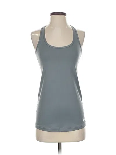 Pre-owned Nike Active Tank Top In Gray