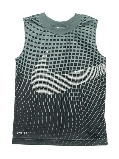 Pre-owned Nike Kids' Active Tank Top In Gray