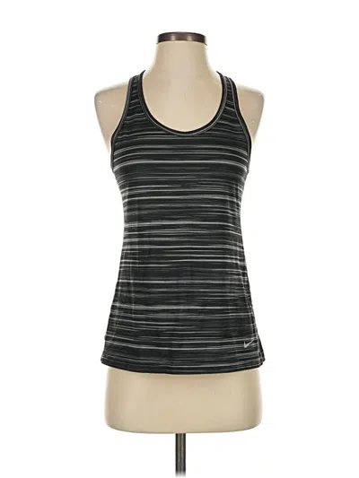 Pre-owned Nike Active Tank Top In Gray