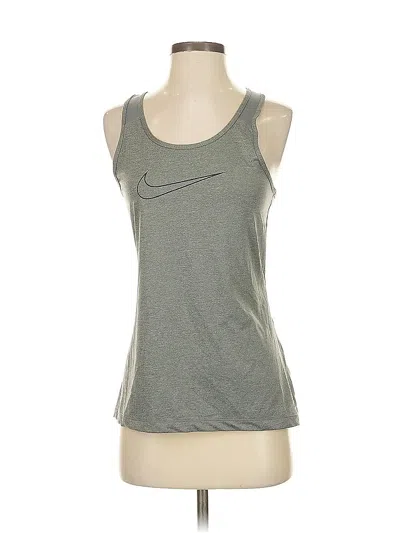 Pre-owned Nike Active Tank Top In Gray
