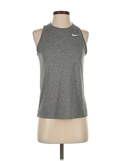Pre-owned Nike Active Tank Top In Gray