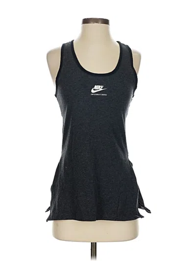 Pre-owned Nike Active Tank Top In Gray
