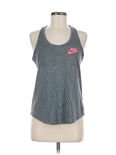 Pre-owned Nike Active Tank Top In Gray