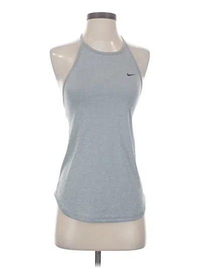 Pre-owned Nike Active Tank Top In Gray