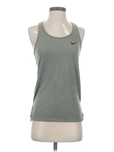Pre-owned Nike Active Tank Top In Gray