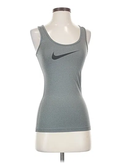 Pre-owned Nike Active Tank Top In Gray