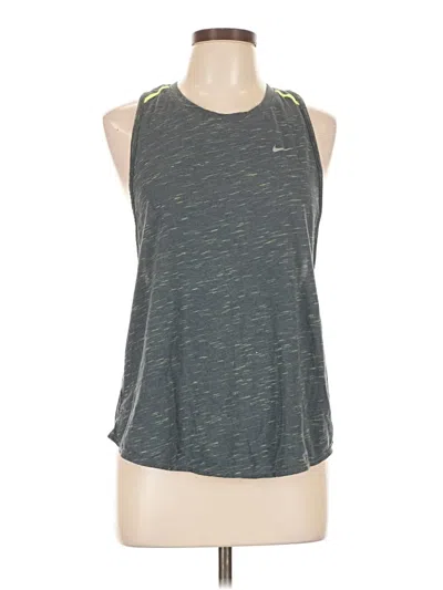 Pre-owned Nike Active Tank Top In Gray